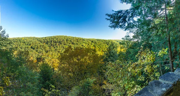 Mohican Gorge Overlook Mohican State Park Ohio — Fotografia de Stock