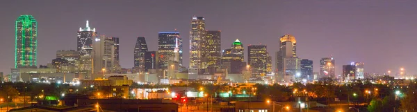 Widok Panoramę Dallas Teksas — Zdjęcie stockowe