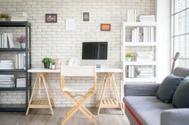 Modern işyerinin arka planı 