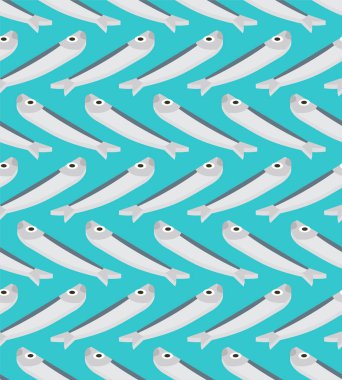 Ringa deseni kusursuz. Balık arka planı. Bebek kumaşı süsü.