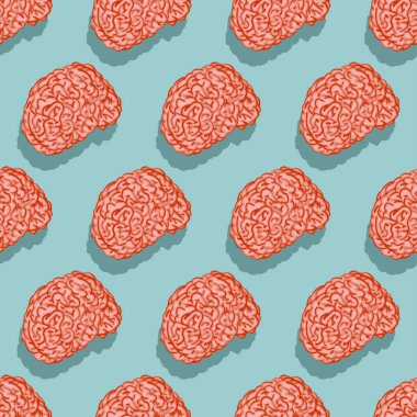 Beynin el çizimi kusursuz. Beyin oyma arkaplanı