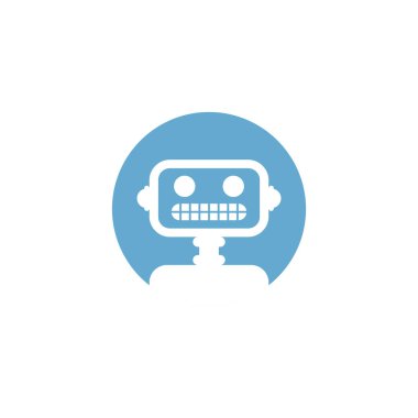 Robot Kullanıcı profil simgesi. Avatar forum sembolü. Sosyal ağlar, forumlar için yer tutucu. Yüz imzası İnternet