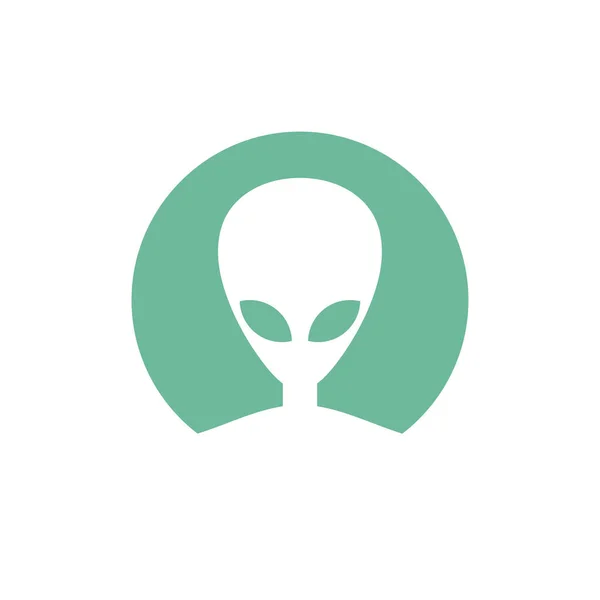Alien User Profile Icon Avatar Forum Symbol Platzhalter Für Soziale — Stockvektor