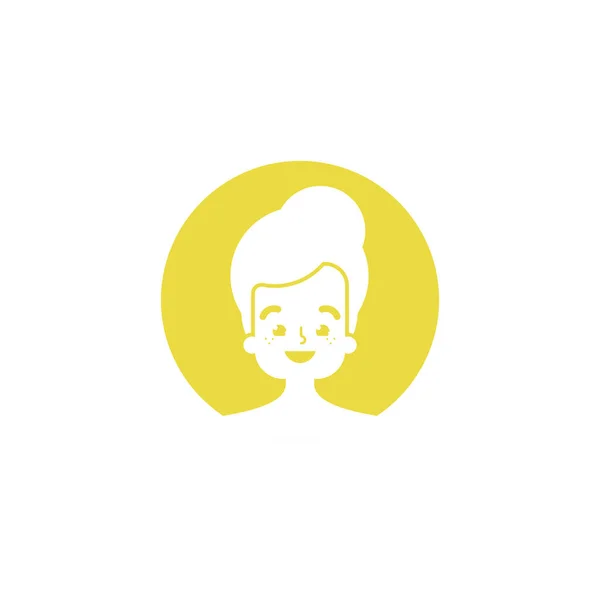 Піктограма Профілю Користувача Boy Символ Форуму Аватара Заповнювач Соціальних Мереж — стоковий вектор