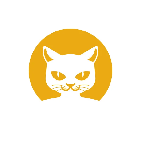 Εικόνα Προφίλ Χρήστη Γάτας Σύμβολο Φόρουμ Avatar Τοποθέτηση Κοινωνικών Δικτύων — Διανυσματικό Αρχείο