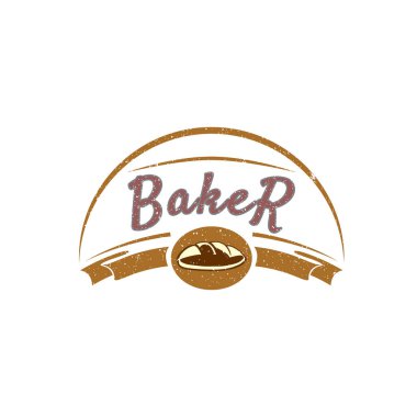 Fırın logosu için altın pastane logosu kullanıldı..