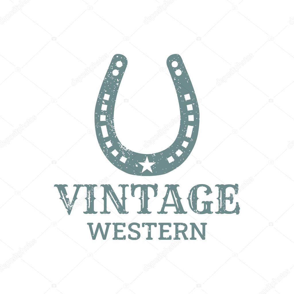 Horseshoe for Country, Western, Cowboy Ranch logo design inspiration