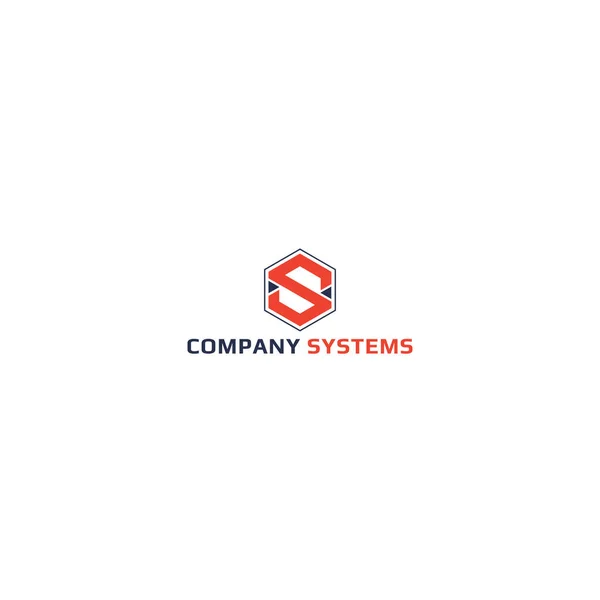 Bir Internet Depolama Sistemi Şirketi Için Logo Tasarımı Ilham Kaynağı — Stok Vektör