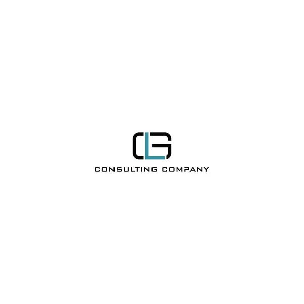 Дизайн Логотипу Натхнення Бізнесу Консалтингових Компаній Натхненних Абстрактними Літерами Ізольовані — стоковий вектор