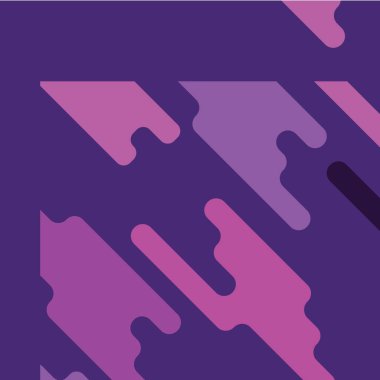 Mor bir arka planda şekilsiz mor ve pembe noktalar. Kusursuz desen. Vektör stok illüstrasyonu.