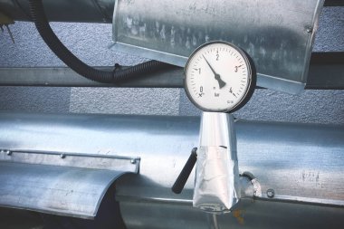 Basınç sensörü. Boru sistemindeki sensör