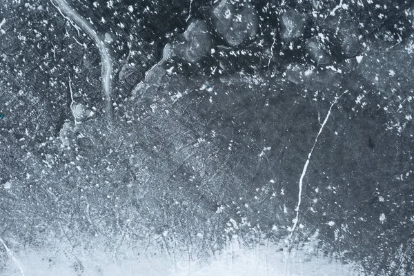 Αφηρημένο Παγωμένο Νερό Παγωμένη Υφή Χειμωνιάτικο Φόντο Μοτίβο Πάγου — Φωτογραφία Αρχείου