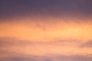 Bright colorful sky at sunset, sky for background