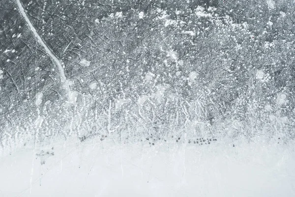 Abstraktní Zmrzlá Voda Ledová Textura Zimní Zázemí Led Vzor — Stock fotografie