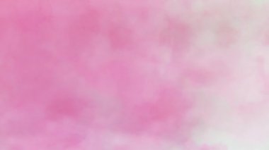 Pembe Sihirli Bulutlu Gökyüzü Kusursuz Döngü