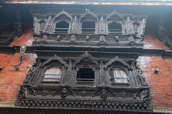Casa Deusa Kumari Kathmandu Nepal Dezembro 2021 — Fotografia de Stock