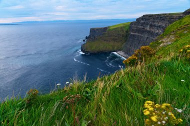 İrlanda Cumhuriyeti, Moher Kayalıkları. Popüler turizm rotası