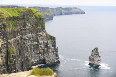 İrlanda Cumhuriyeti, Moher Kayalıkları. Popüler turizm rotası