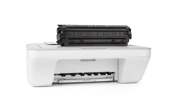 흰 바탕에 분리 된 인 크 제트 프린터 — 스톡 사진