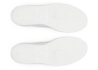 Ayakkabı, beyaz zemin üzerine izole alt.