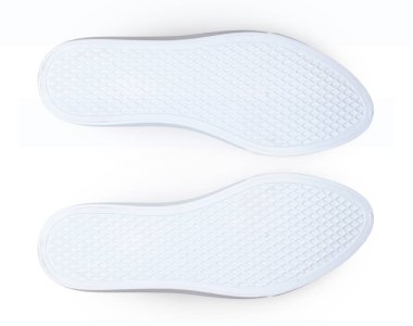 Ayakkabı, beyaz zemin üzerine izole alt.