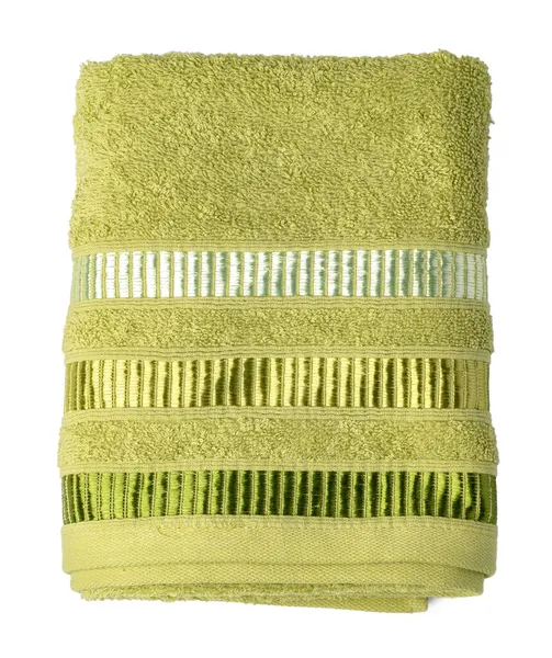 Towel isolated on white background close up — Stock Photo, Image