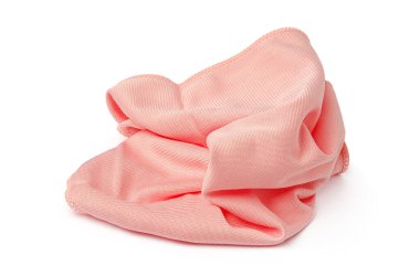 Beyaz arkaplanda ev temizliği izole edildi