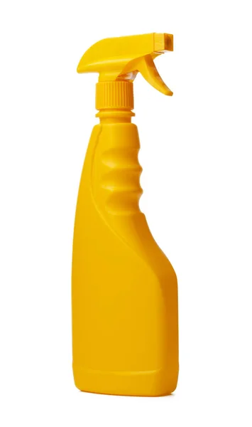 Очистка спрей бутылку изолированы на белом фоне — стоковое фото