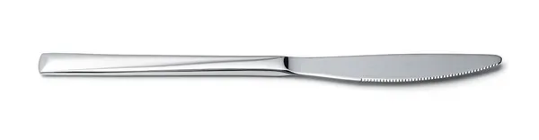 Μαχαίρι από ανοξείδωτο ατσάλι μονωμένο σε λευκό φόντο — Φωτογραφία Αρχείου