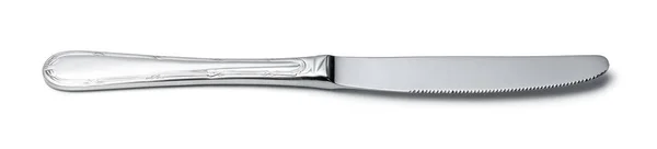 白色背景隔离的不锈钢刀 — 图库照片