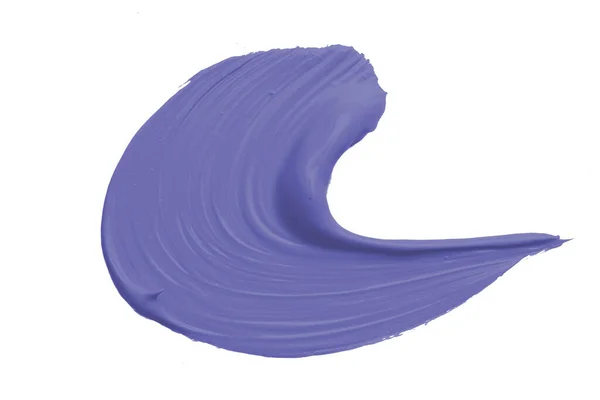 Фиолетовая кисть на белом фоне — стоковое фото