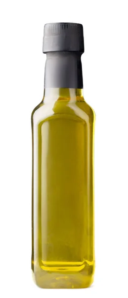Olive oil bottle isolated on white background — Stock Photo, Image