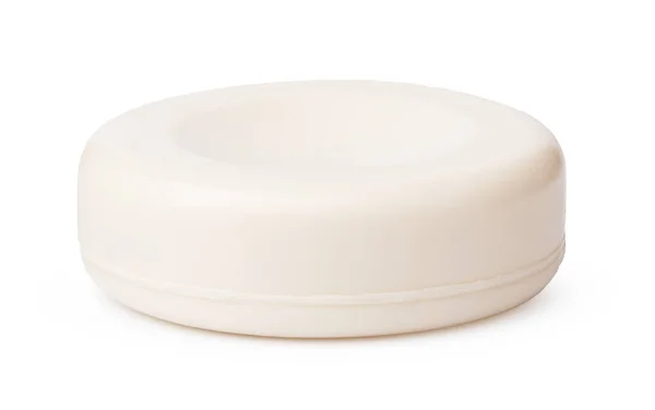 Ενιαία μπάρα σαπουνιού απομονωμένη σε λευκό φόντο — Φωτογραφία Αρχείου