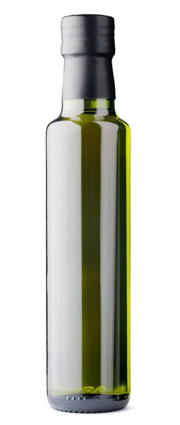 Olive oil bottle isolated on white background — Stock Photo, Image