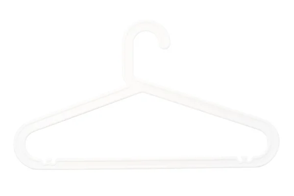 Cintre pour vêtements isolés sur fond blanc — Photo