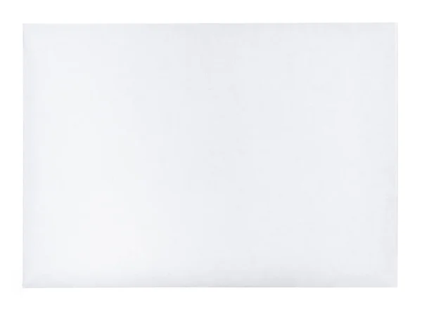 Tomma kuvert isolerad på vit bakgrund — Stockfoto