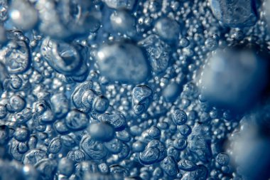 Hava Kabarcıkları, Sualtı Baloncukları Su altı Arkaplanı Özeti