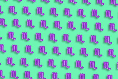 Akrep burcu, Akrep burcu minimum arkaplan, yeşil asgari arkaplan