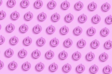 Güç düğmesi işareti, Güç Düğmesi simgesi, Pembe minimal arkaplan