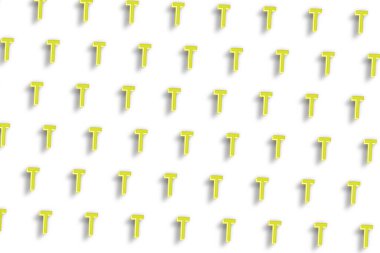 Tau işareti. Tau harfi, Yunan alfabesi sembolü, beyaz minimal arkaplan