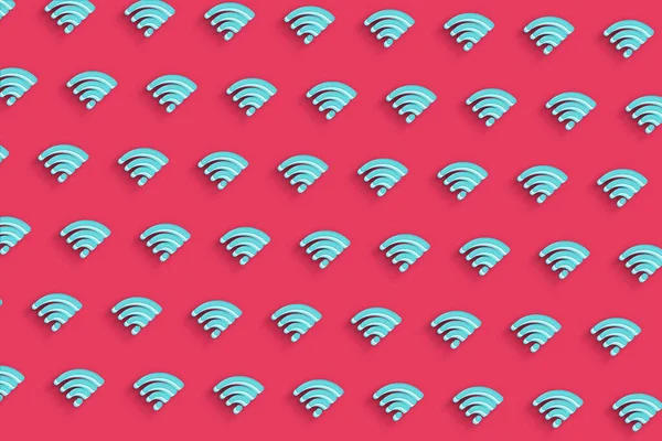 Kablosuz internet erişimi, ücretsiz kablosuz ağ bağlantısı, İnternet teknolojisi, ağ oluşturma konsepti, Wifi Red en düşük arkaplan