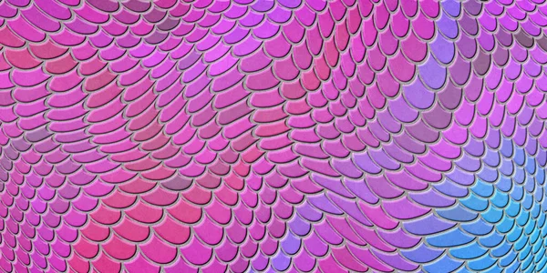 Escalas Sereia Rosa Escala Peixe Textura Fantasia — Fotografia de Stock