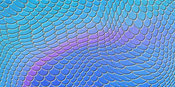 Blue Pink Mermaid Scales Fish Scale Fantasy Texture — Stock Photo, Image