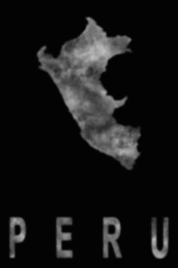 Peru 'nun duman, hava kirliliği ve ekolojiden oluşan haritası