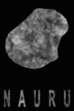 Nauru 'nun duman, hava kirliliği ve ekolojiden oluşan haritası