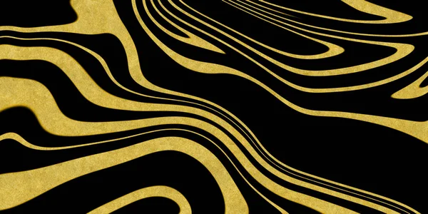 Gold Black Background Gold Texture Trendy Style Black Gold — Photo