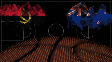 Angola - Yeni Zelanda Basketbol, Duman bayrağı, Spor Oyunu