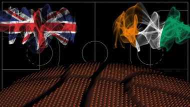 Büyük Britanya Fildişi Sahili Basketbol, Duman Bayrağı, Spor Maçı