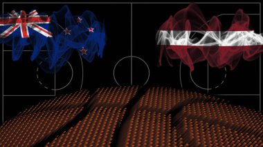 Yeni Zelanda - Letonya Basketbol, Duman Bayrağı, Spor Oyunu