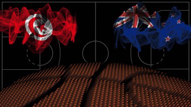 Tunus - Yeni Zelanda Basketbol, Duman Bayrağı, Spor Oyunu